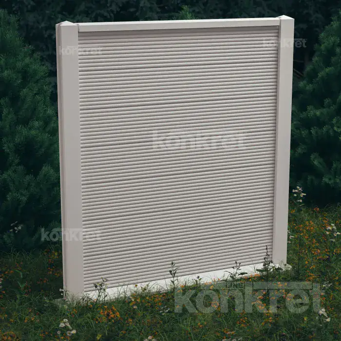 Betonska ograda Waves (KM207)